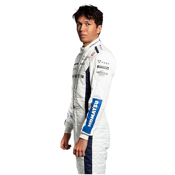 Williams F1 Race Suit Alexander Albon Replica 2024 Right Side View