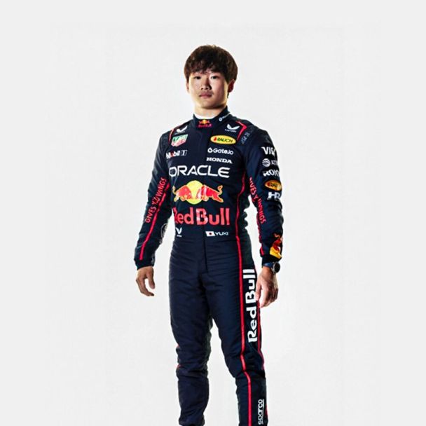 Red Bull Racing Suit Left Side View