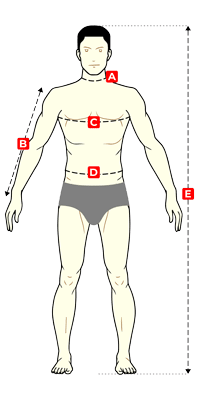 Size Chart Men Jacket