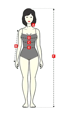 Size Chart Women Jacket